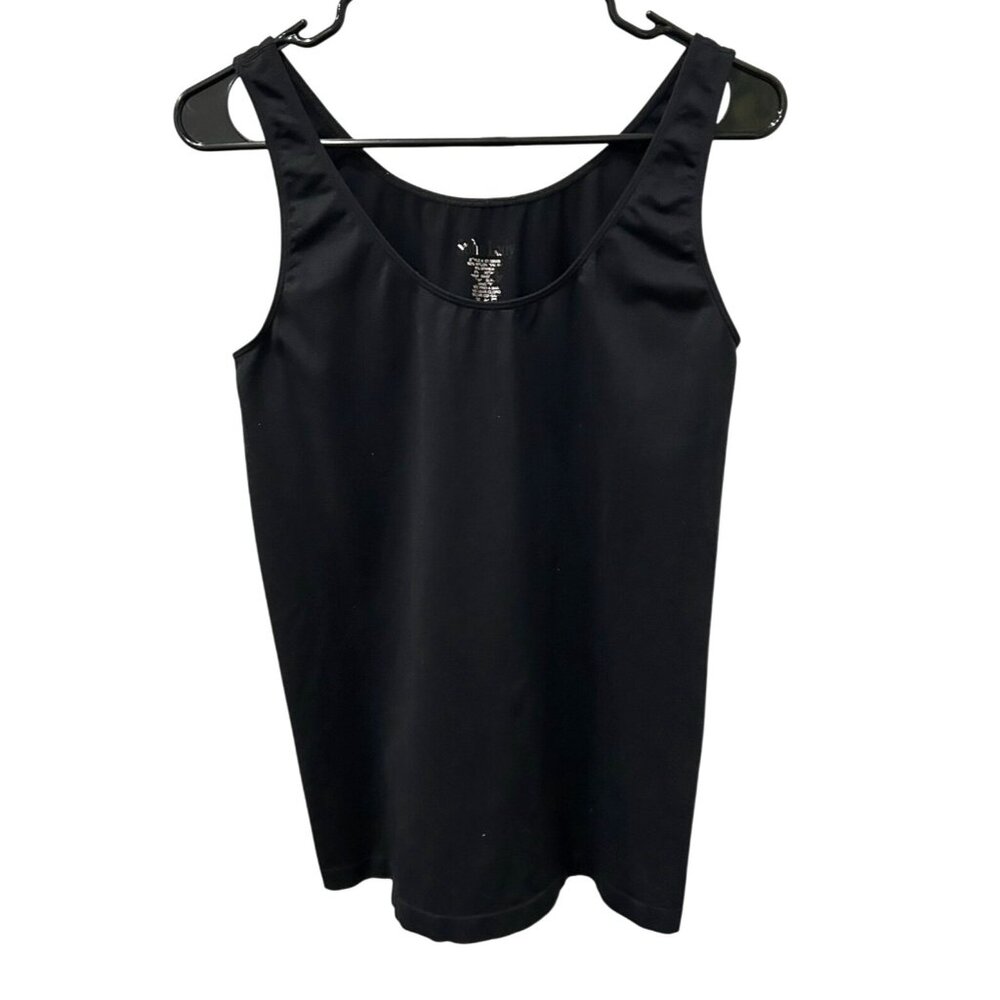 Soho Lady Black Tank Top Sleeveless Basic Layering Piece Sz 1X
